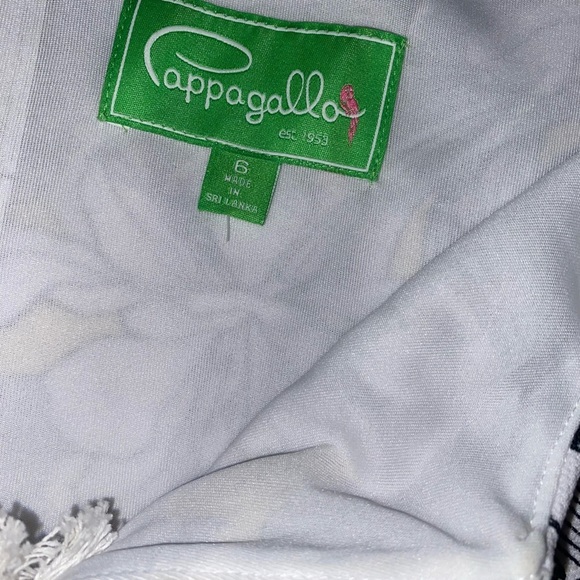 Pappagallo Sheath Midi Dress Yellow Black Size 6 - Picture 9 of 11